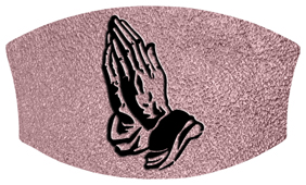 DNSWILL 516 BK SH OR Black Praying Hands Shimmer Orchid